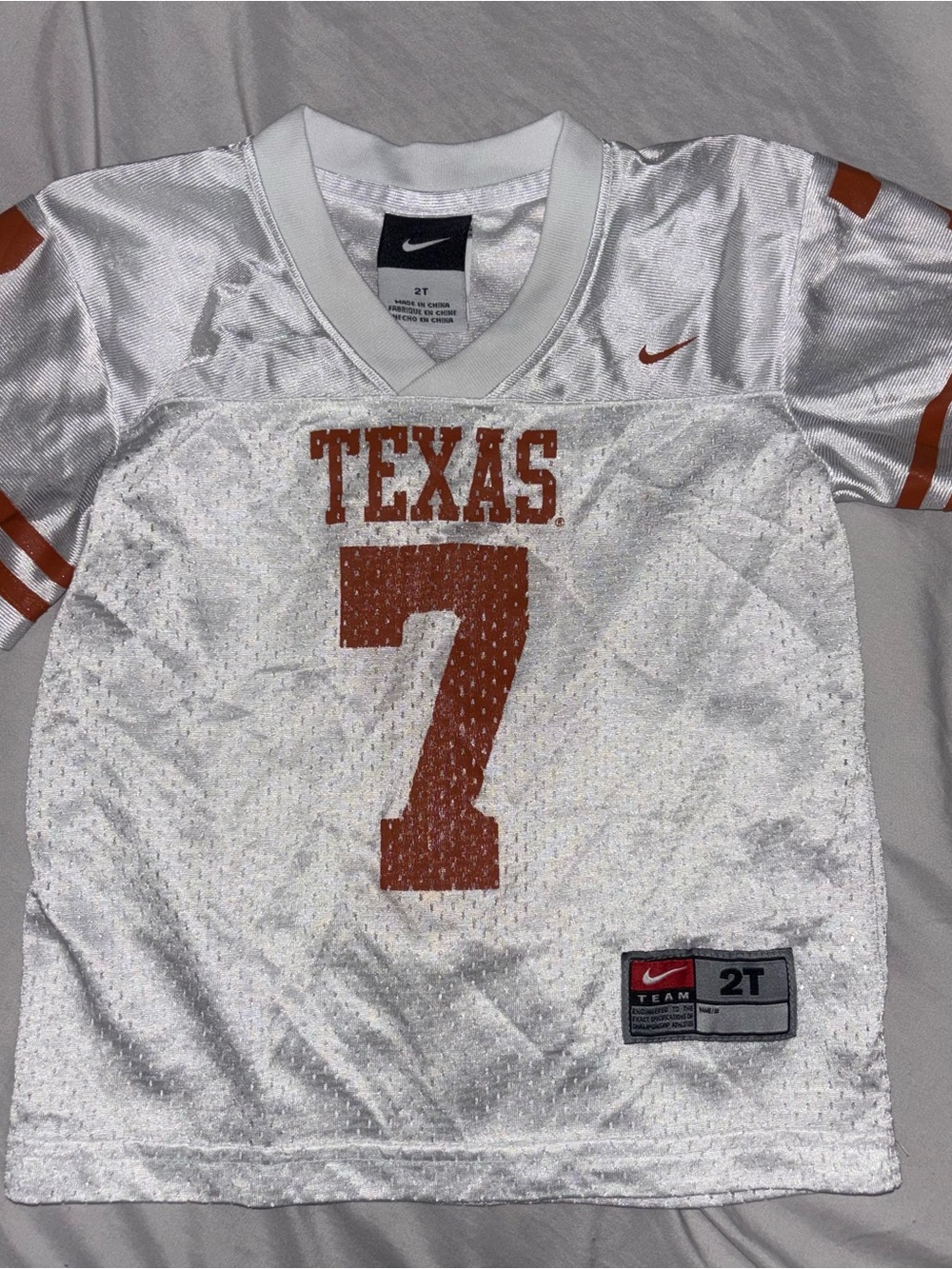 Nike 2T Texas Longhorns jersey kids